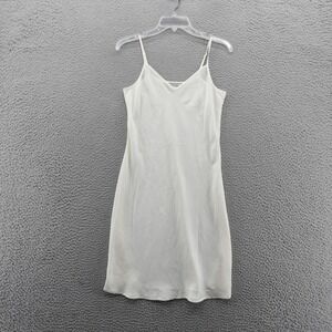 AllSaints Ivory Silk‎ Linen Slip Dress Size 0 V Neck Adjustable Party NEW